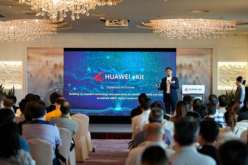 Mr. Derek Hao, President of Global Marketing, Huawei Enterprise Business Group